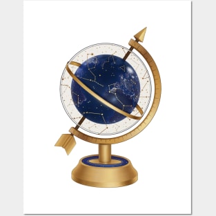 Celestial Globe Posters and Art